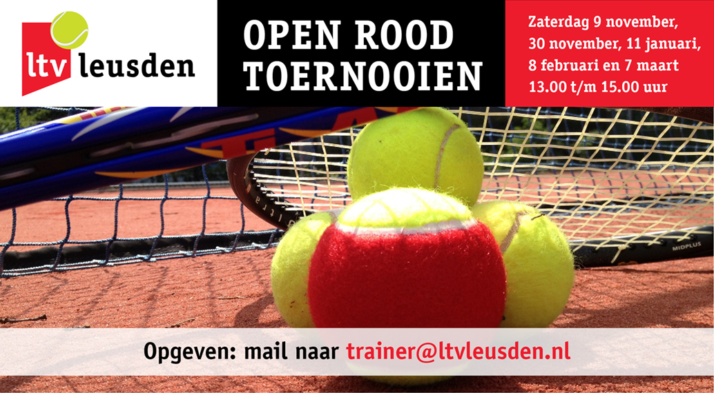 Open Rood toernooien